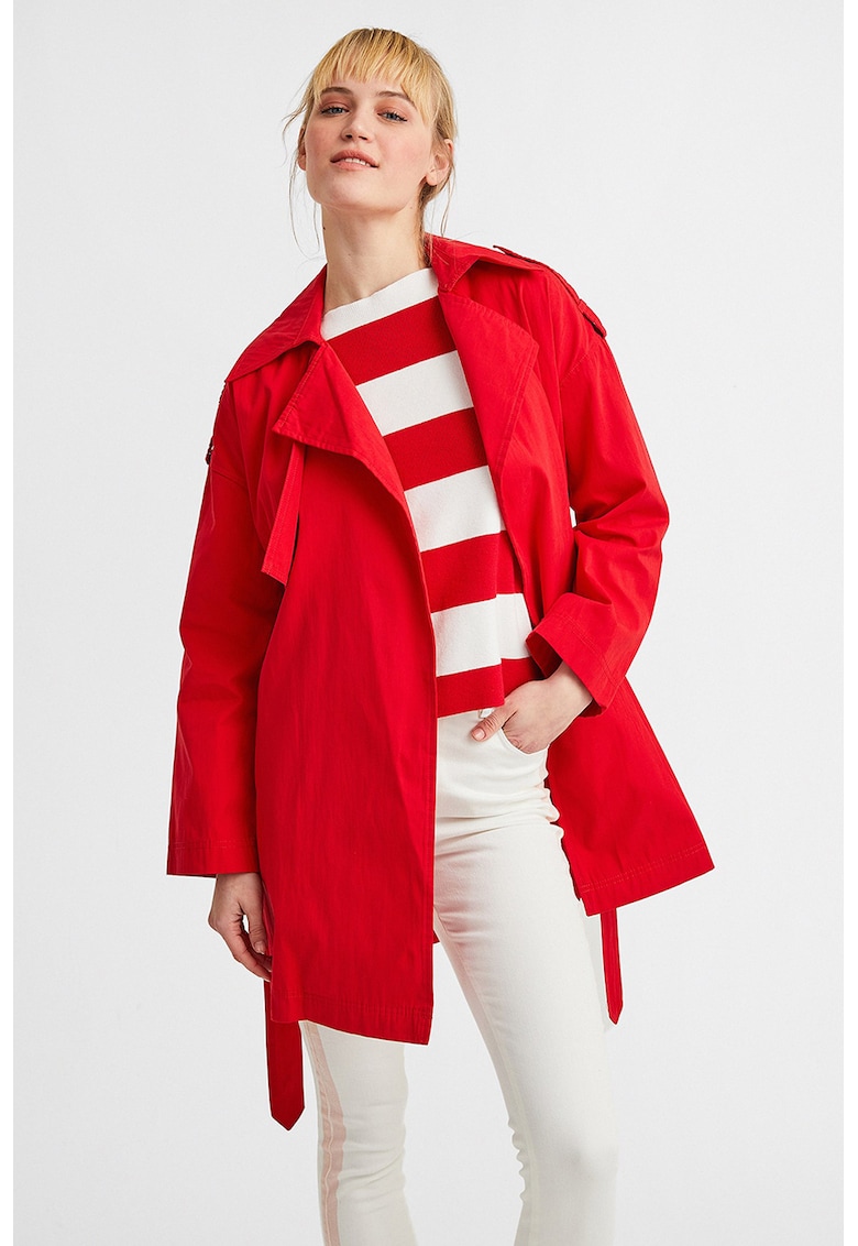 Oferte la Trenci uni cu cordon - Rosu vermillion