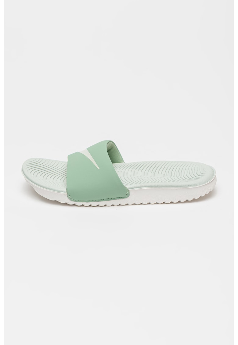 Oferte la Papuci cu logo Kawa - Verde pal