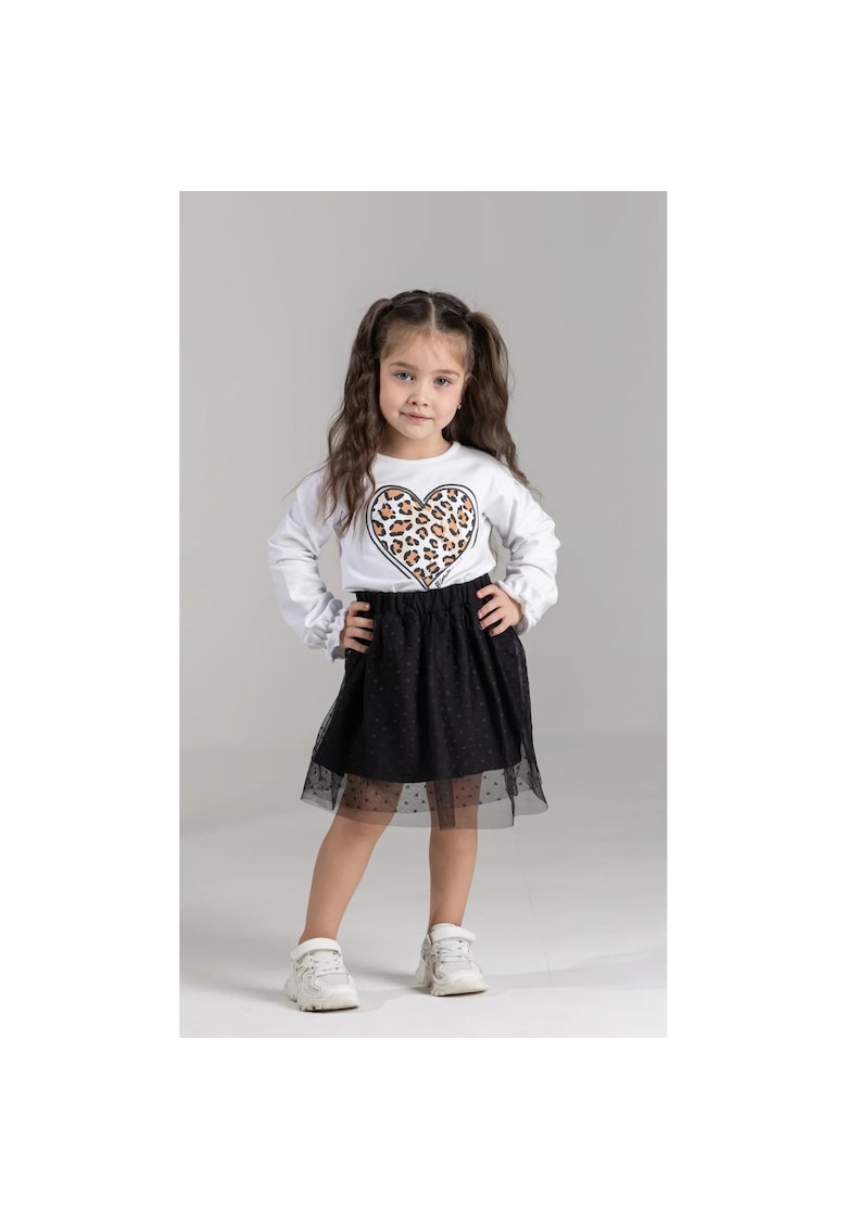 Oferte la Bluza din bumbac cu imprimeu pentru fete