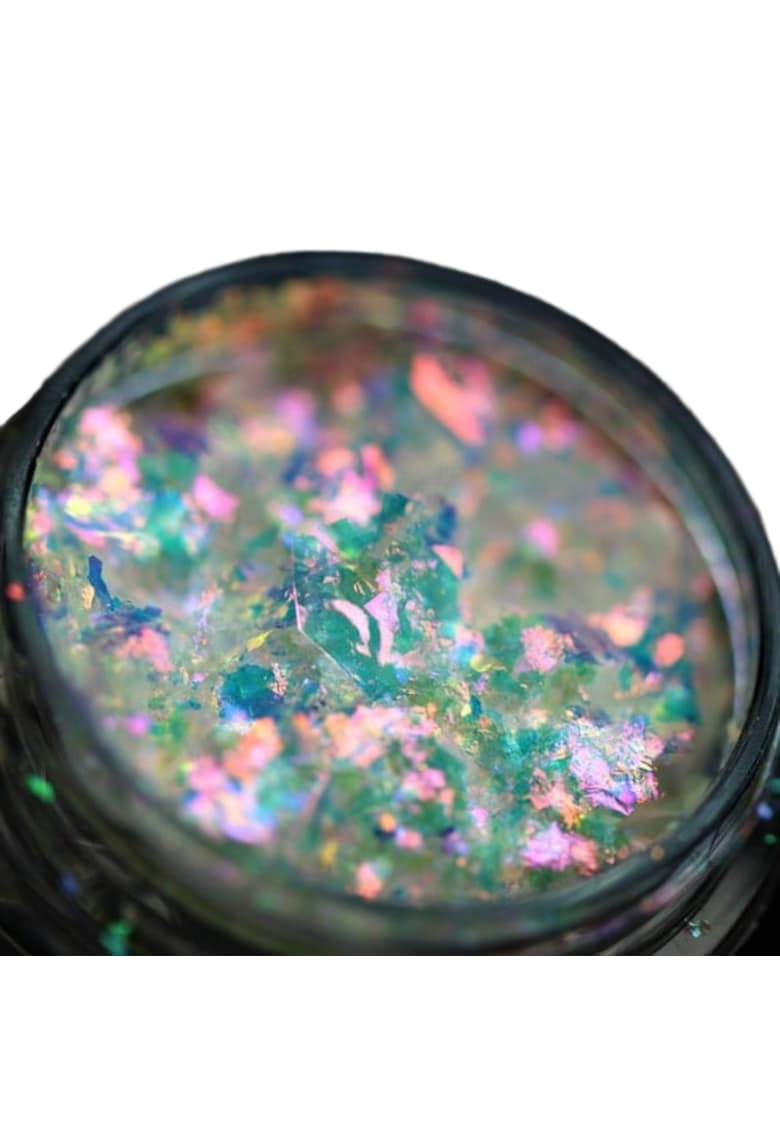 Oferte la Pigment fulgi PK116(translucid cu irizatii roz-champagne-orange) pentru machiaj