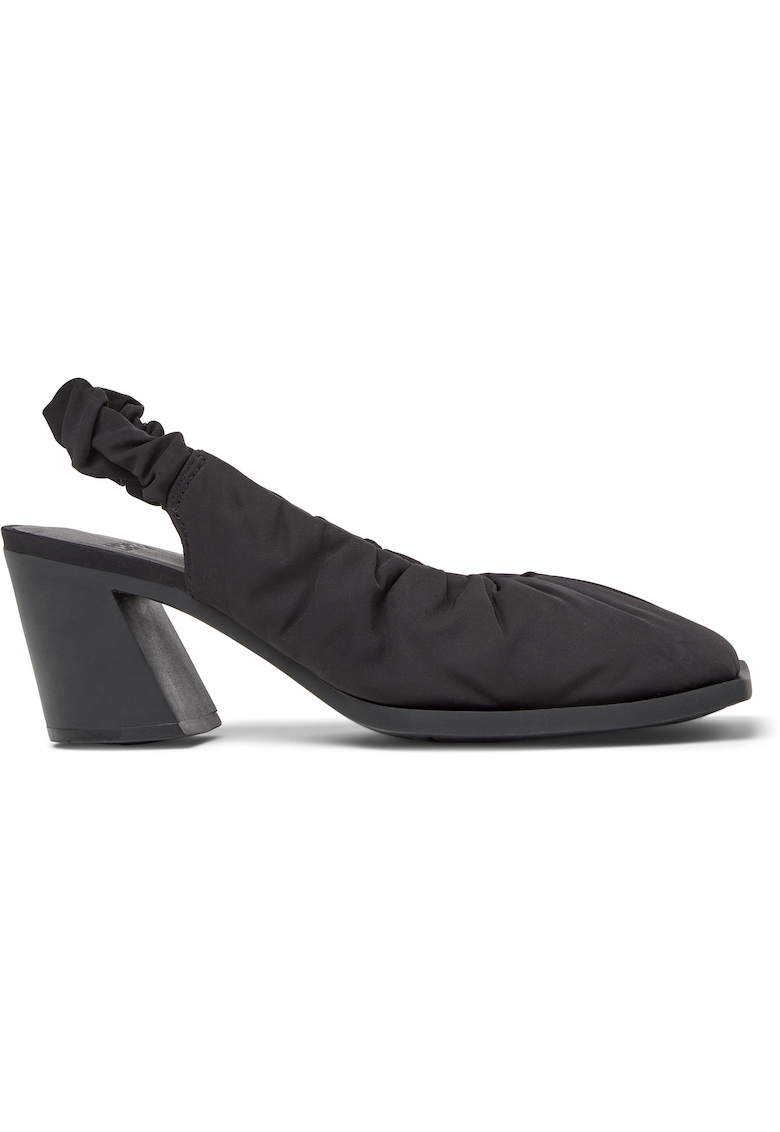 Oferte la Pantofi slingback cu varf patrat Karole - Negru