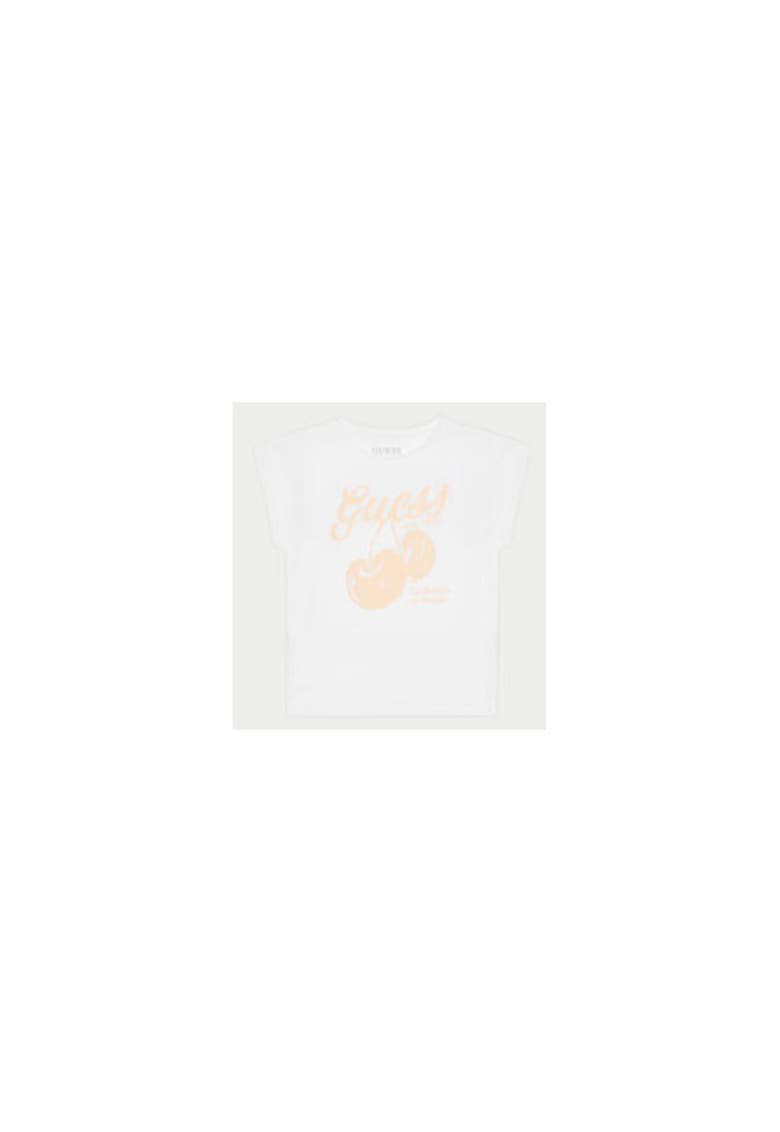 Oferte la Tricou din amestec de bumbac cu imorimeu logo si grafic