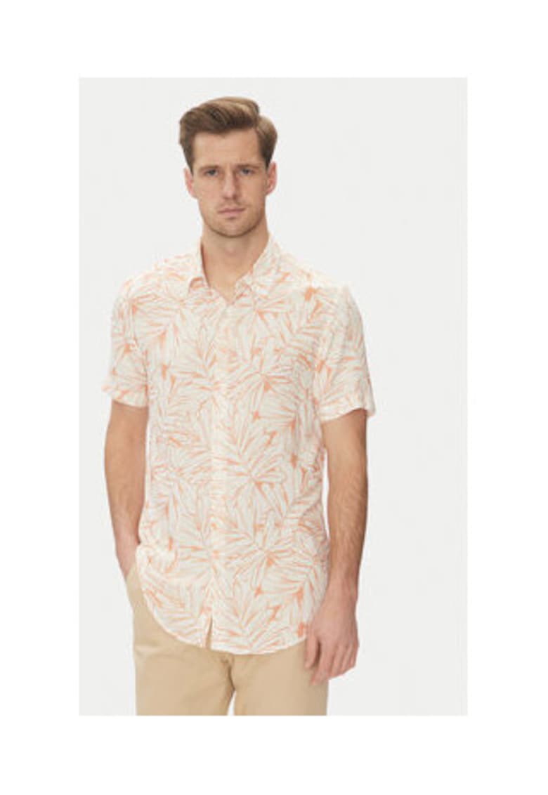 Oferte la Camasa cu maneca scurta si imprimeu tropical