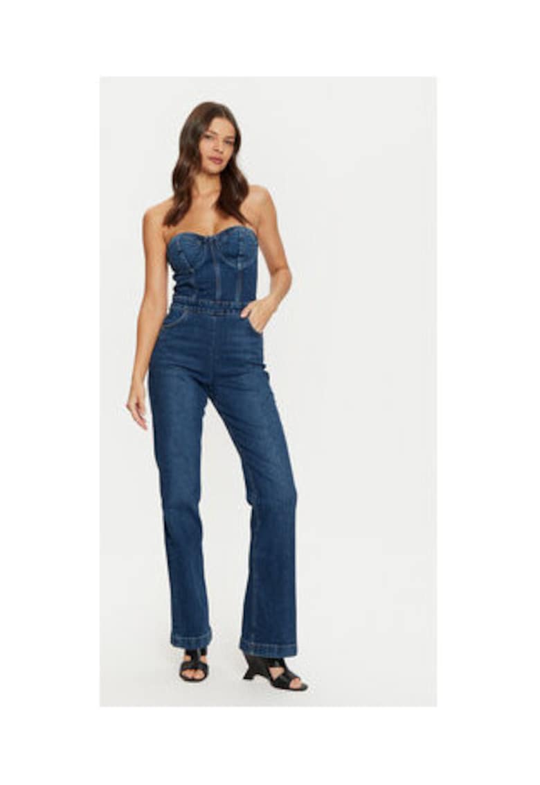 Oferte la Salopeta slim fit din denim