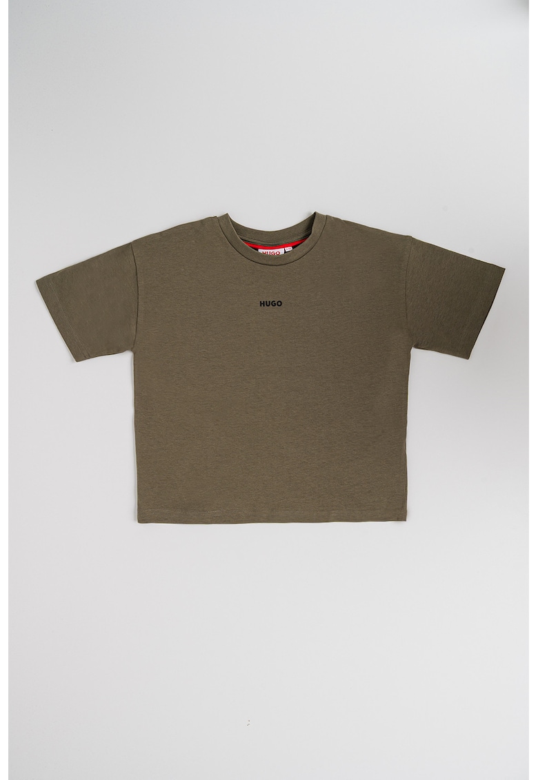 Oferte la Tricou cu logo discret - Verde sparanghel