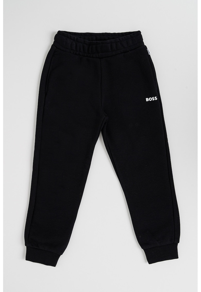 Oferte la Pantaloni de trening conici cu buzunare - Negru