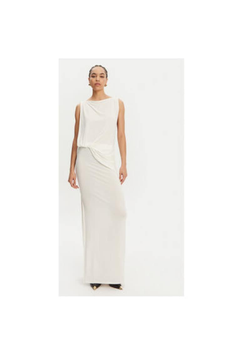 Oferte la Rochie dama  25E251DR2302381 - Viscoza/Poliester - Alb - Alb