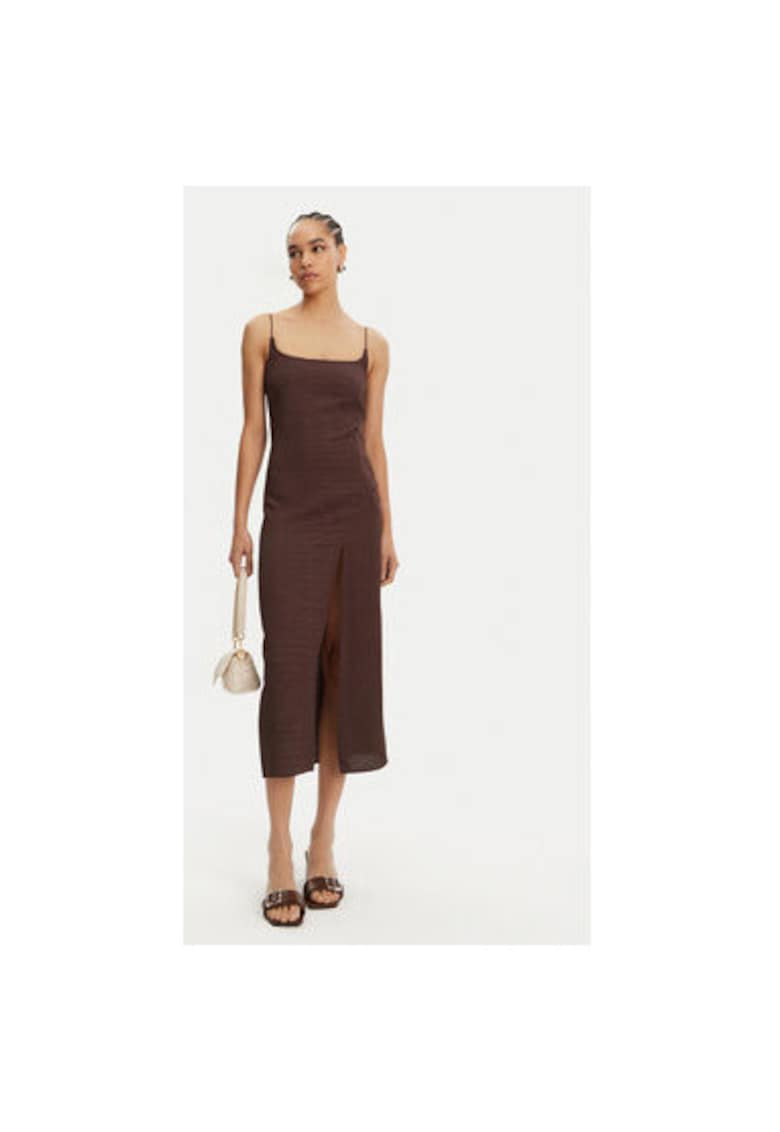 Oferte la Rochie dama  25E251DR1001713 - Viscoza - Maro - Maro
