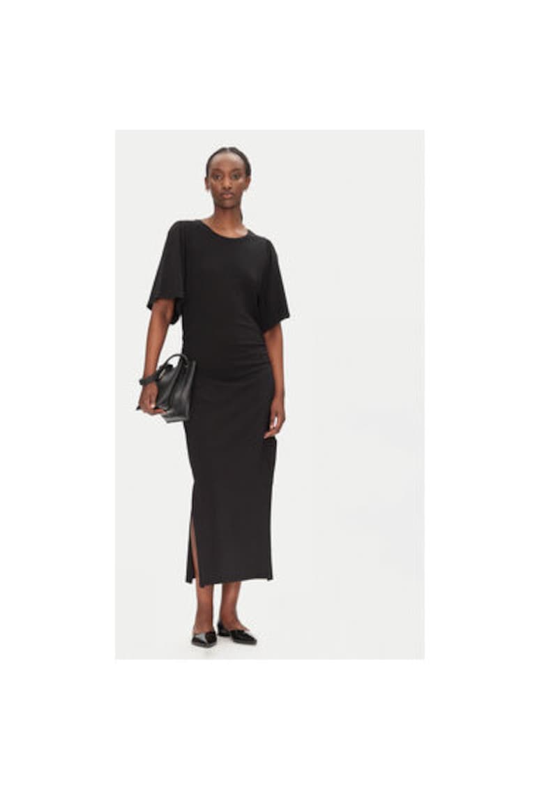 Oferte la Rochie dama  BBW4560 - Bumbac organic - Negru - Negru