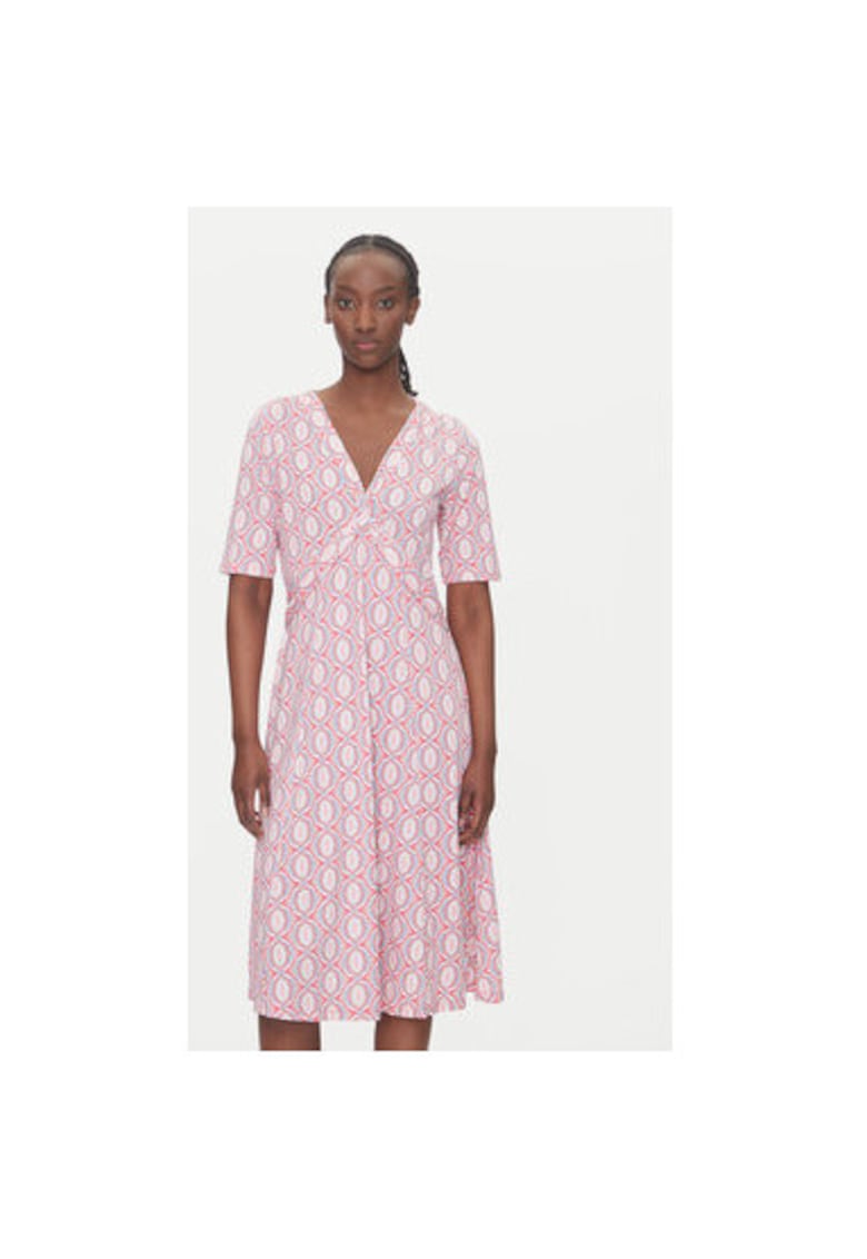 Oferte la Rochie dama  13002030 - Bumbac/Modal - Roz - Roz