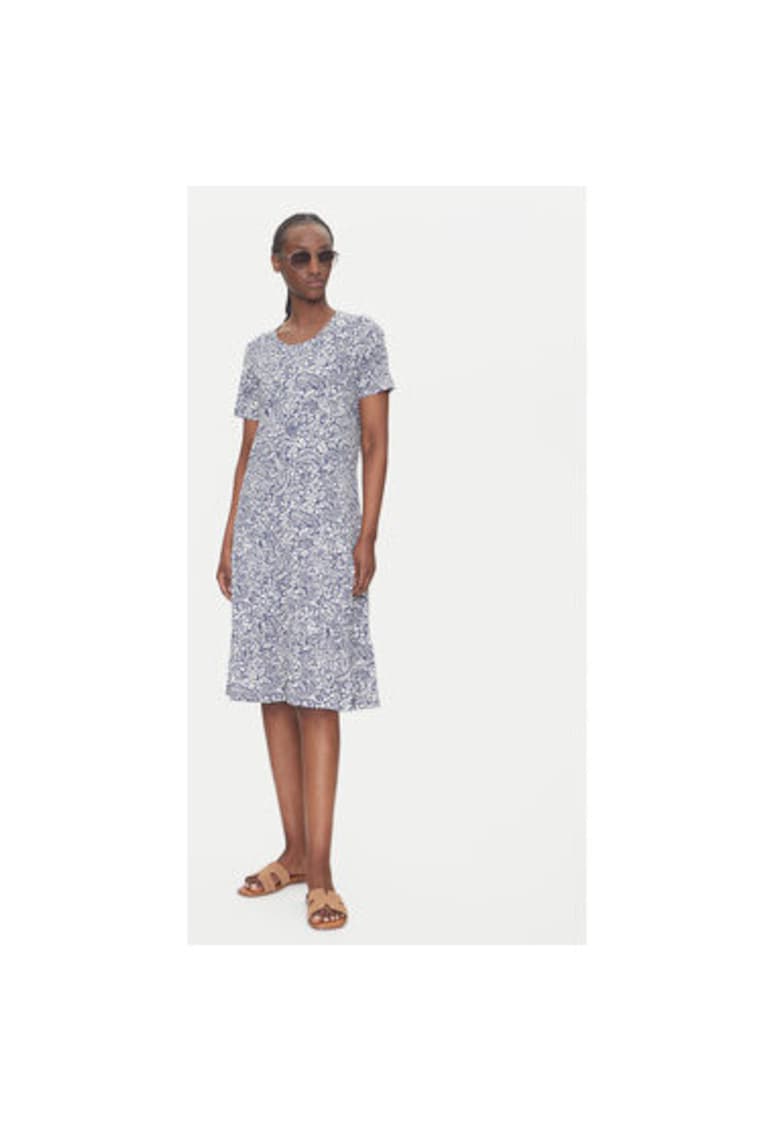 Oferte la Rochie dama  13002035 - Bumbac/Modal - Albastru - Albastru