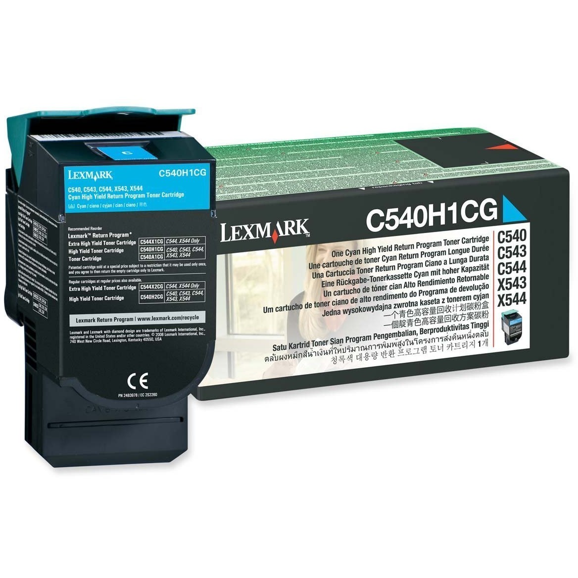 Oferte la Cartus toner  C540H1CG, cyan