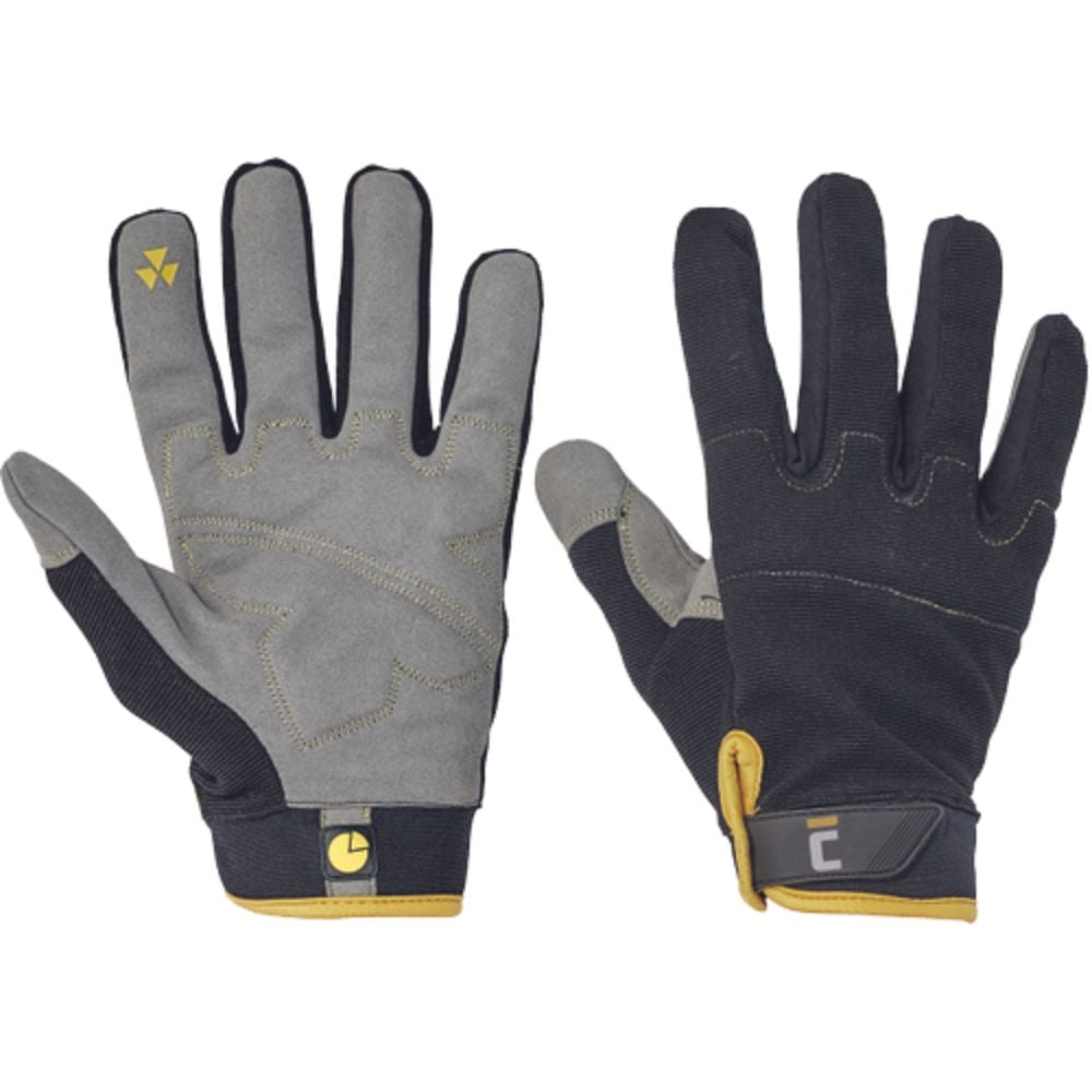 Oferte la Manusi protectie Epops, piele de caprioara artificiala, marimea 9, gri/negru