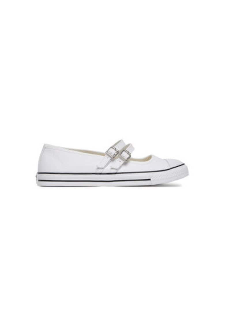 Oferte la Balerini  A11552C - Textil - Alb - Alb