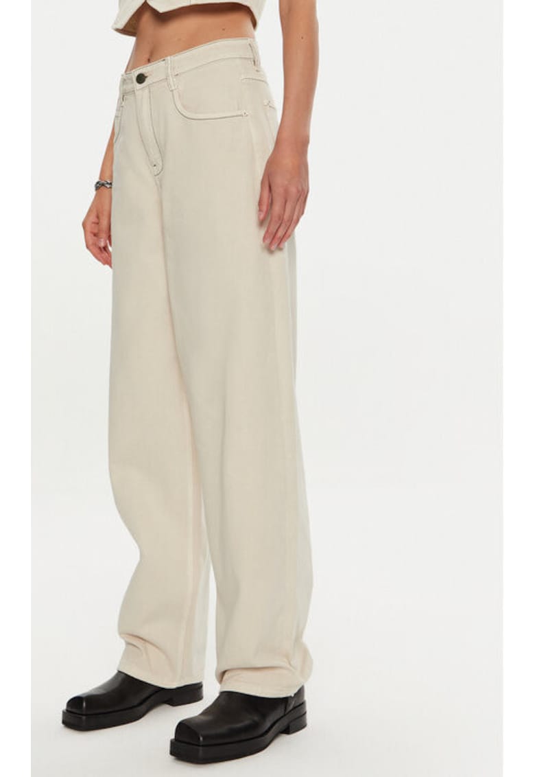 Oferte la Blugi dama -  304759796 - Bumbac - Bej - Bej