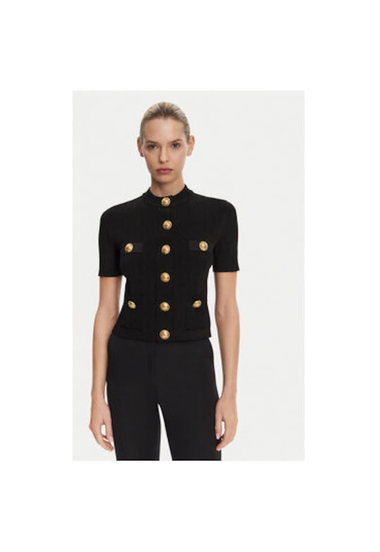 Oferte la Bluza dama  DF1KL023KB07 - Viscoza/Poliamida - Negru - Negru
