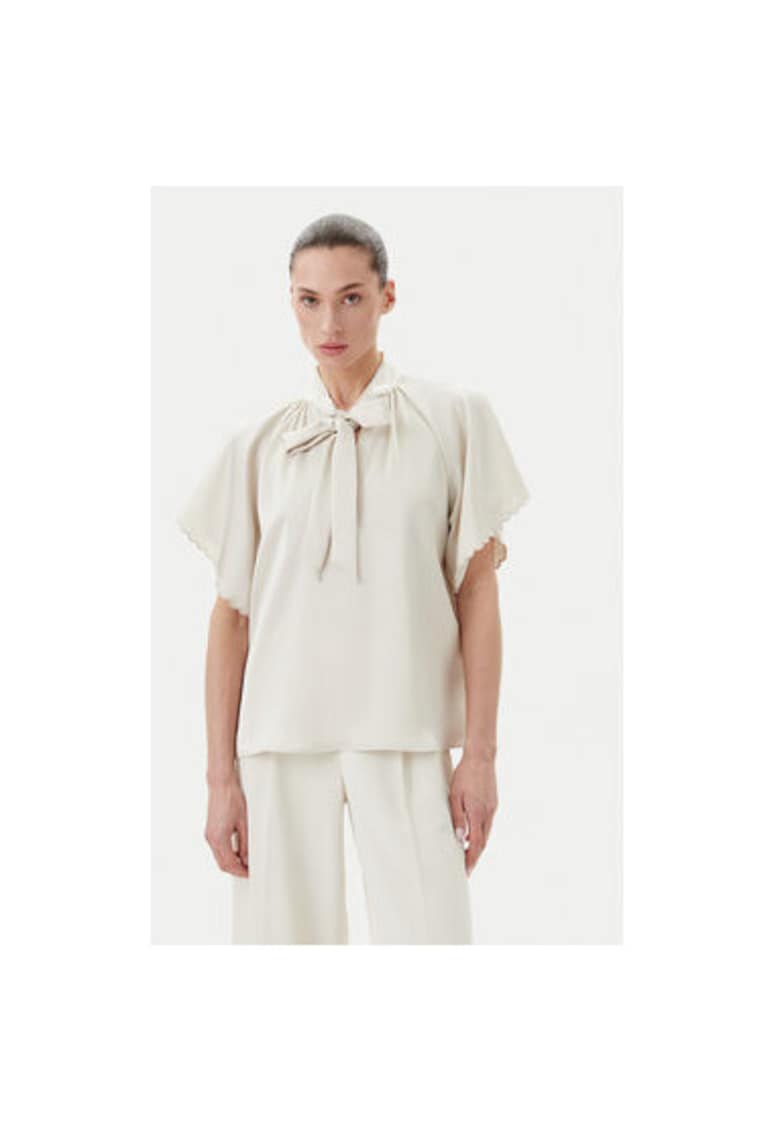 Oferte la Bluza dama  BBW4439 - Poliester reciclat - Ecru - Ecru