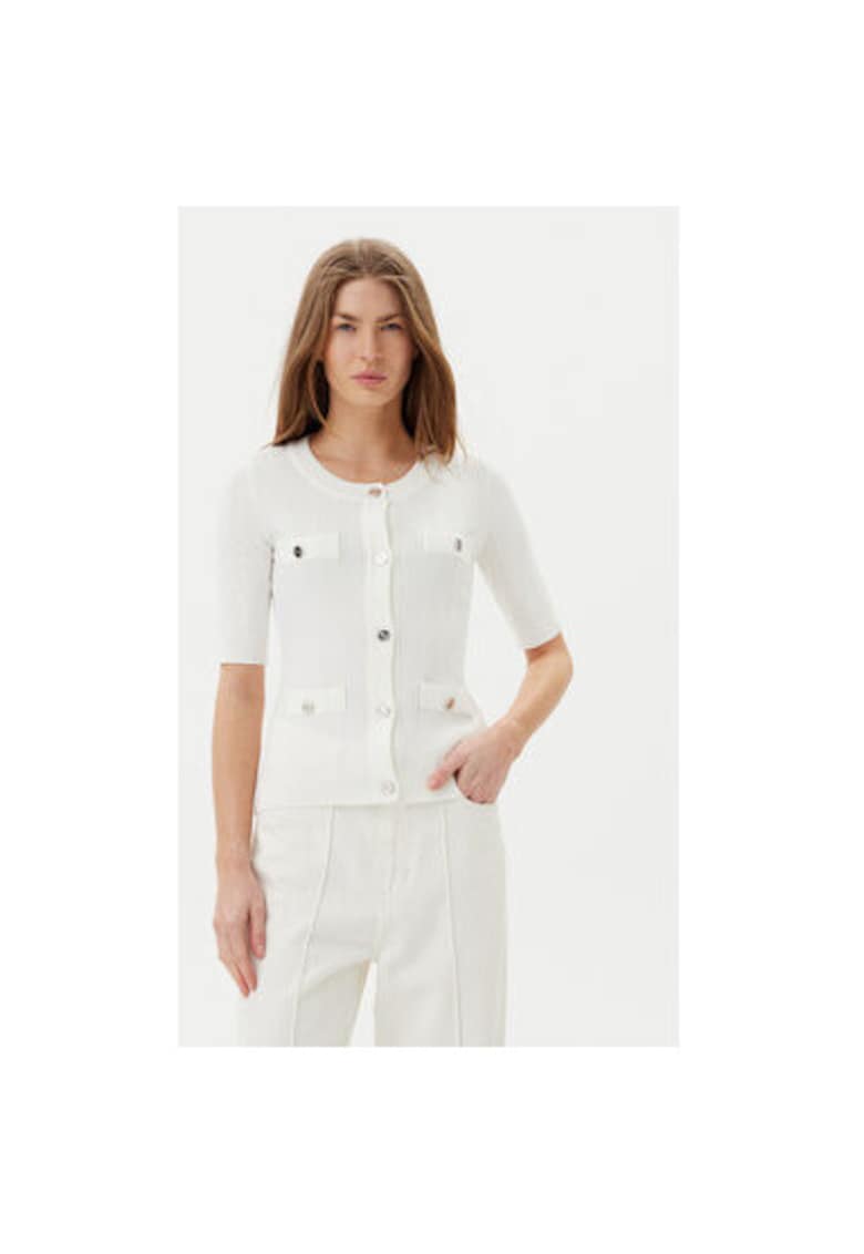 Oferte la Bluza dama  ACMA001877 - Viscoza/Nylon - Ecru - Ecru