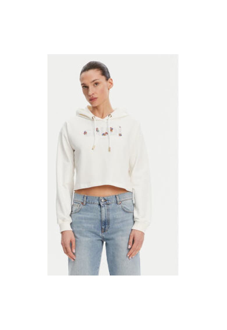 Oferte la Bluza dama  511BD64033 - Bumbac - Ecru - Ecru
