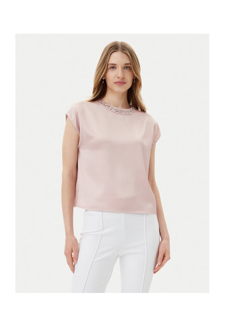 Oferte la Bluza dama  RIC3JBA - Roz - Roz