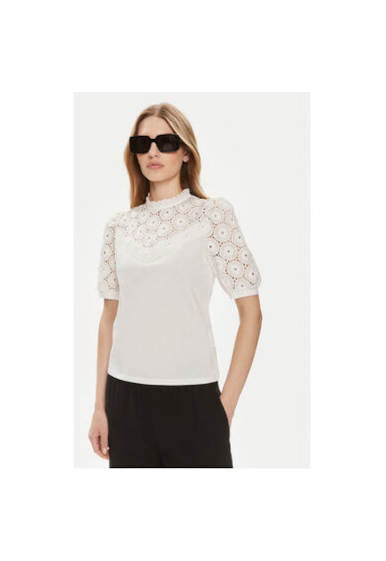 Oferte la Bluza dama  241-DULIE - Bumbac - Ecru - Ecru
