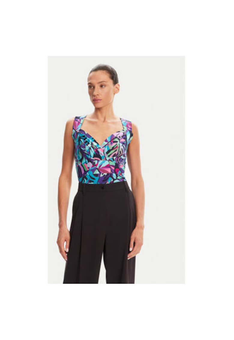 Oferte la Bluza dama  251-DCOLO - Poliester/Elastan - Multicolor - Multicolor