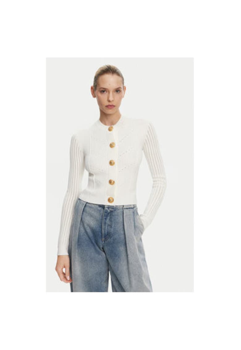 Oferte la Bluza dama  DF1KL190KF24 - Viscoza/Poliester - Alb - Alb