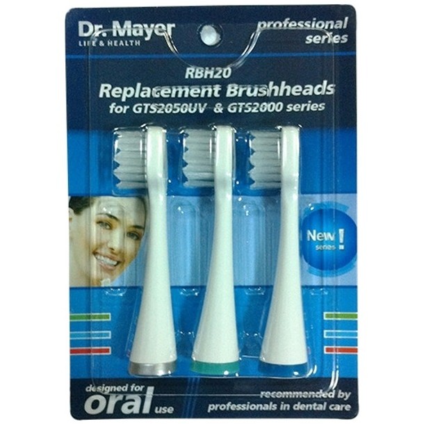 Oferte la Rezerva periuta electrica DR. MAYER - SONICA RBH20 3buc Alb