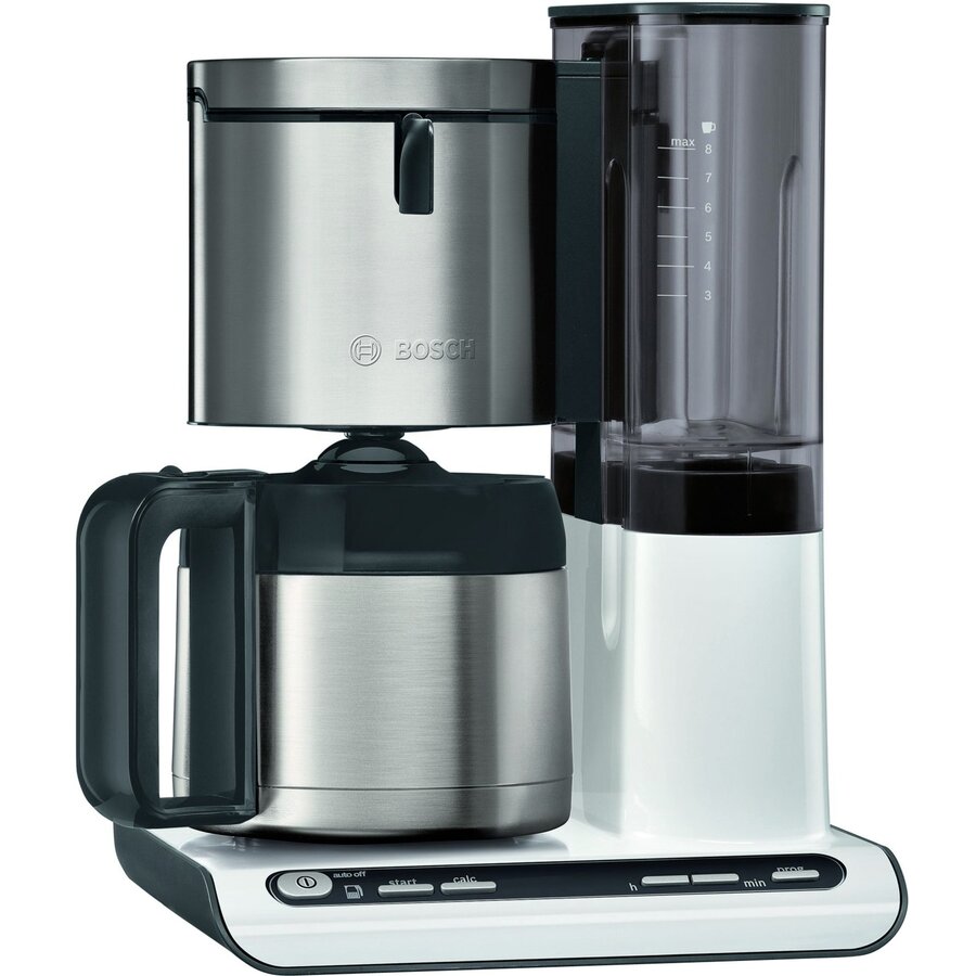 Oferte la Filtru Cafea 1.1l 3.3kg Styline Alb lucios/Otel Inoxidabil