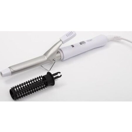 Oferte la Ondulator Par 25W Incalzire Rapida Cablu Rotativ Invelis Ceramic 230 Grade Celsius Alb