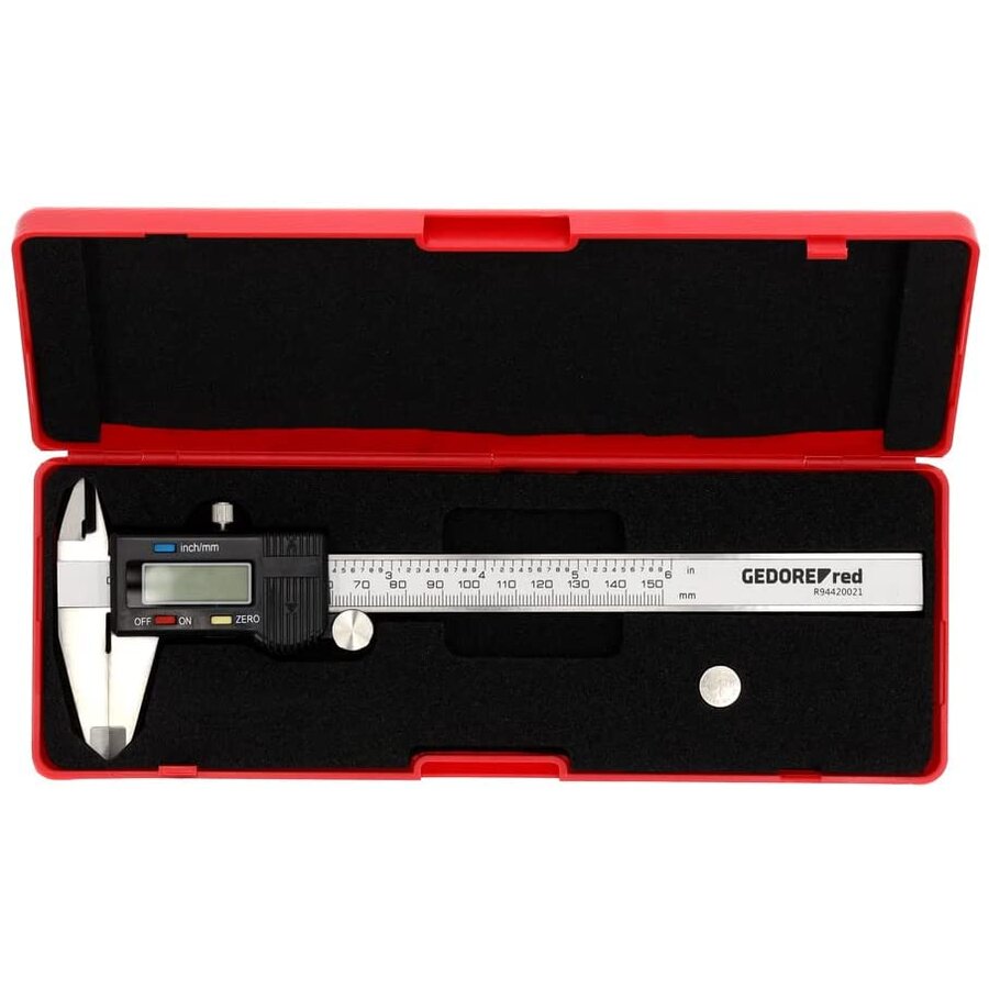 Oferte la Red digital caliper R94420021, measuring device (grey)