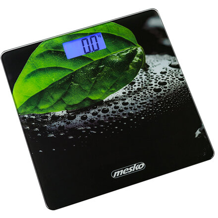 Oferte la Cantar Corporal MESKO Max 150kg LCD Sticla Securizata Negru