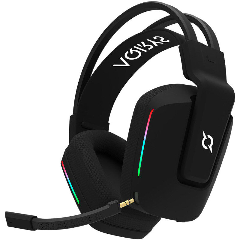 Oferte la Casti Wireless Alya 2.0 Iluminare Rgb Bluetooth Negru