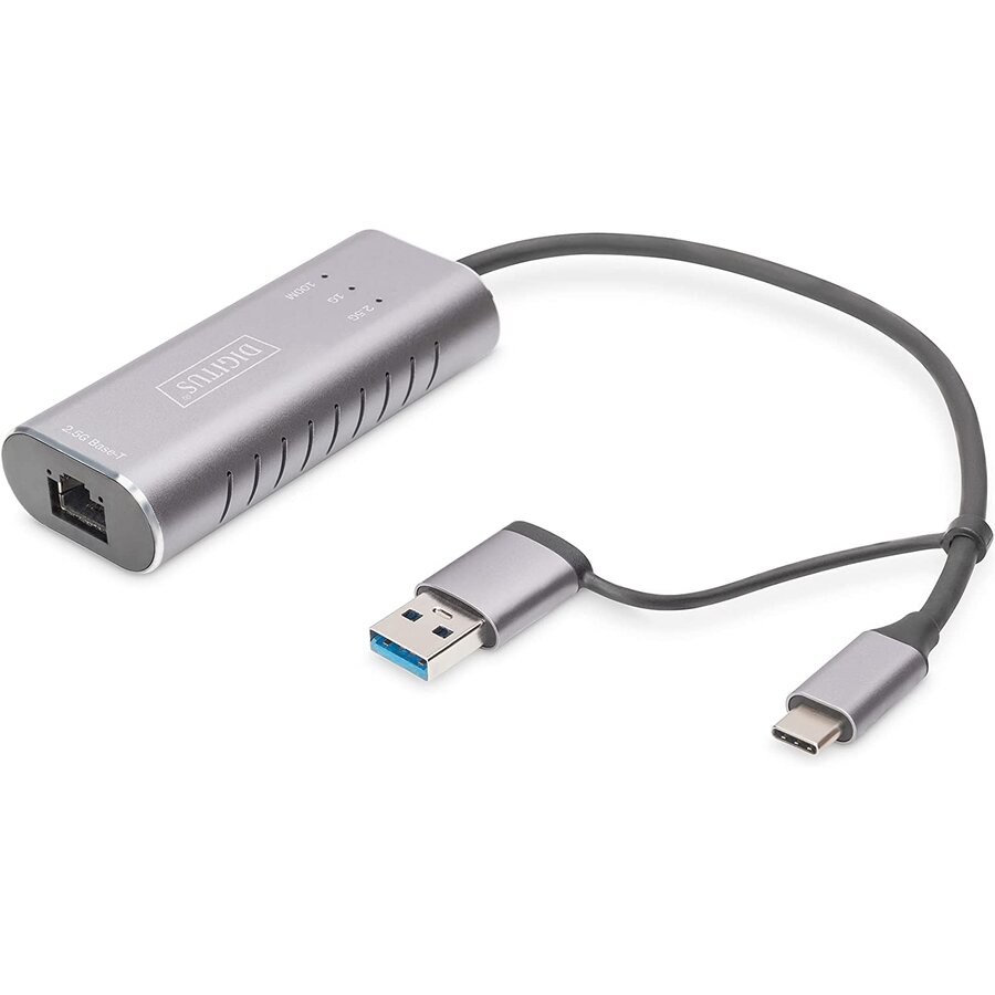 Adaptor Retea USB-C 3.0 Gigabit USB3.0 / USB C 3.1 Gri