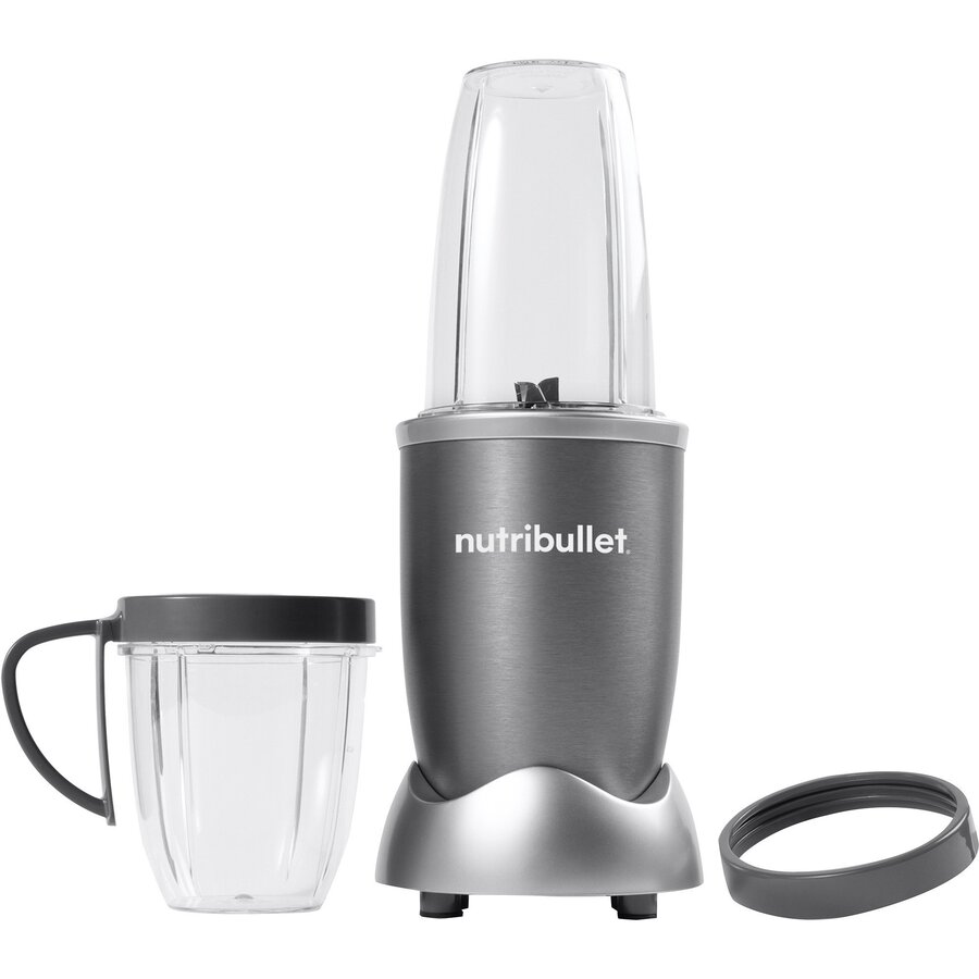 Oferte la Blender Original Blender NB606DG (silver/grey, 600 watts, 0.7 liters & 0.525 liters)