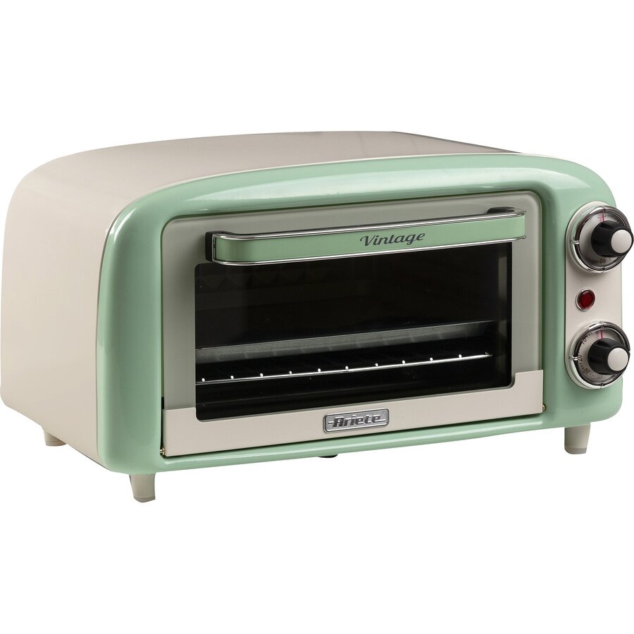 Oferte la Cuptor electric Mini Oven Vintage Green white/light green, 800 watts, 10 liters