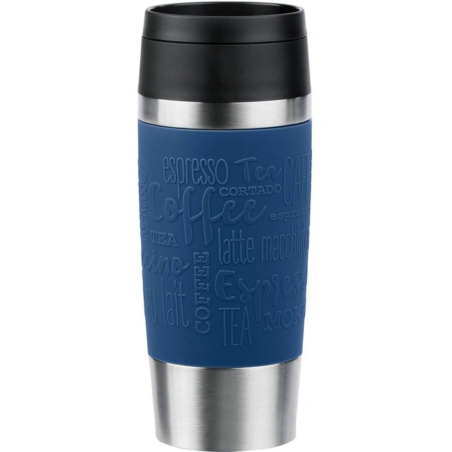 Oferte la TRAVEL MUG Classic Thermo Mug (dark blue/stainless steel, 0.36 liters)