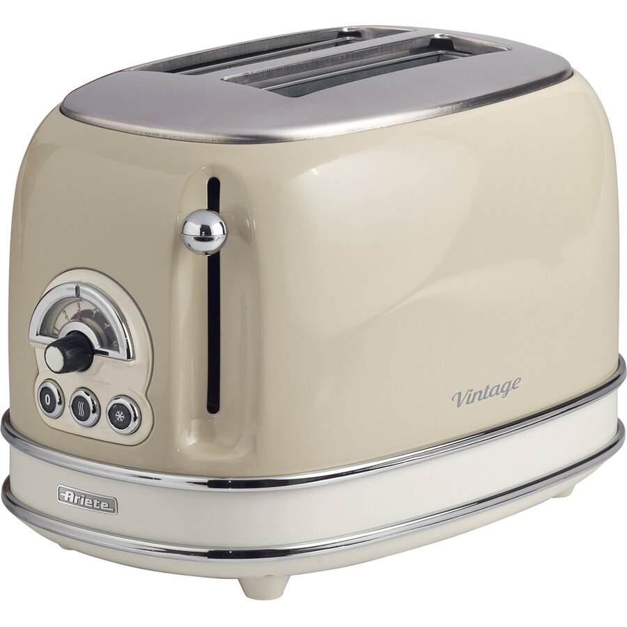 Oferte la Prajitor de paine Vintage Toaster 155 (beige, 810 watts, for 2 slices of toast)