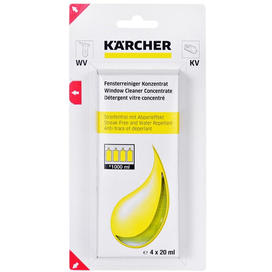 Oferte la Detergent Concentrat RM 503 (6.295-302.0) pentru Aspirator de Geamuri 4 x 20ML