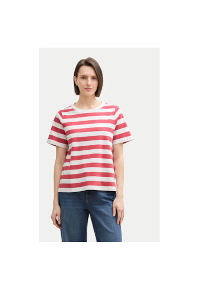 Oferte la Bluza dama  Bumbac organic - Rosu - Rosu