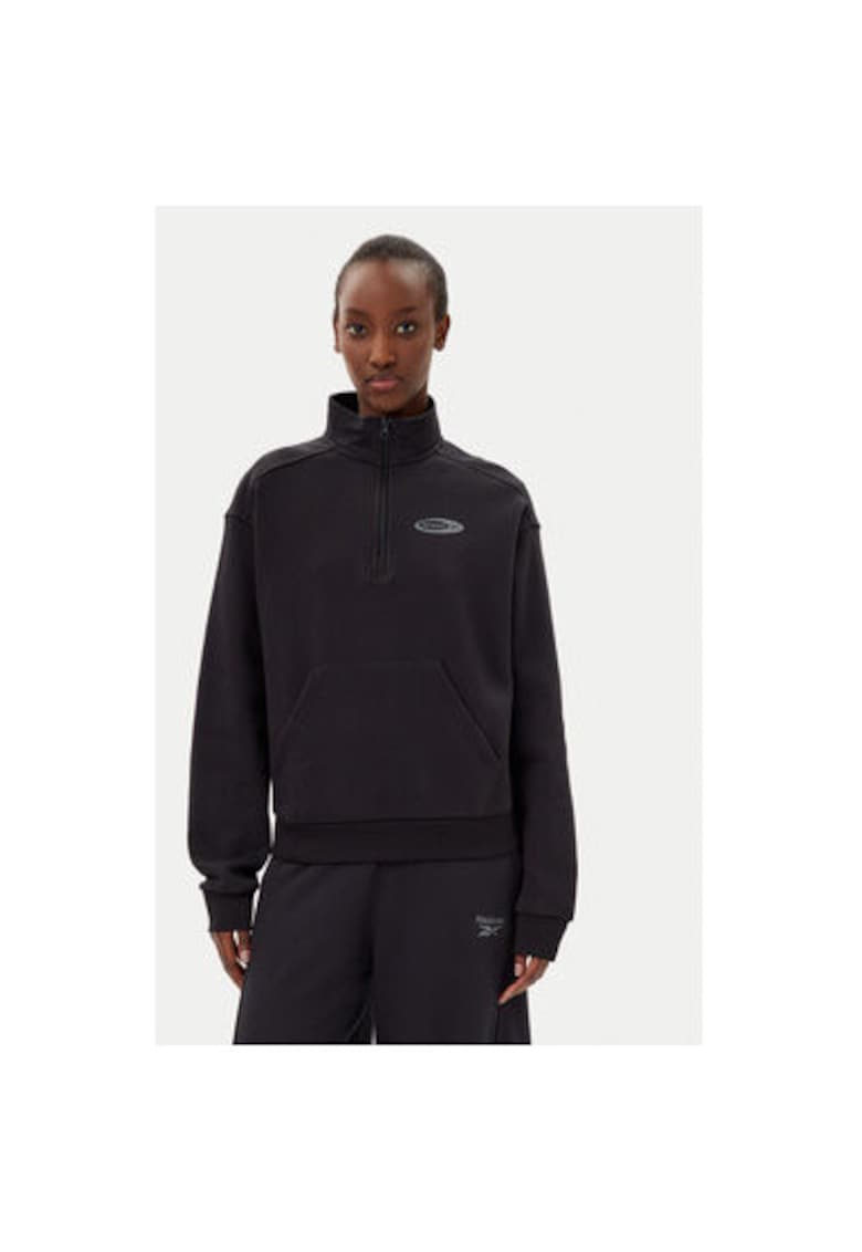 Oferte la Bluza dama  100214264 - Bumbac/Elastan - Negru - Negru