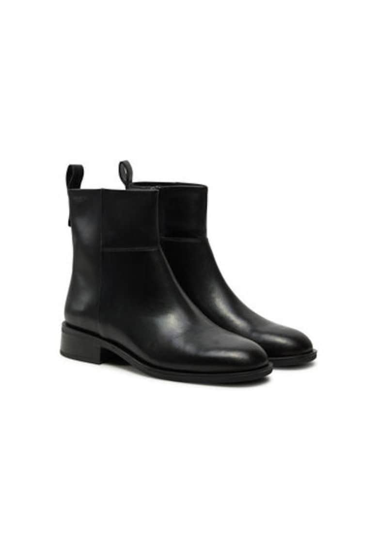 Oferte la Botine dama  5835-001-20 - Piele naturala - Negru - Negru