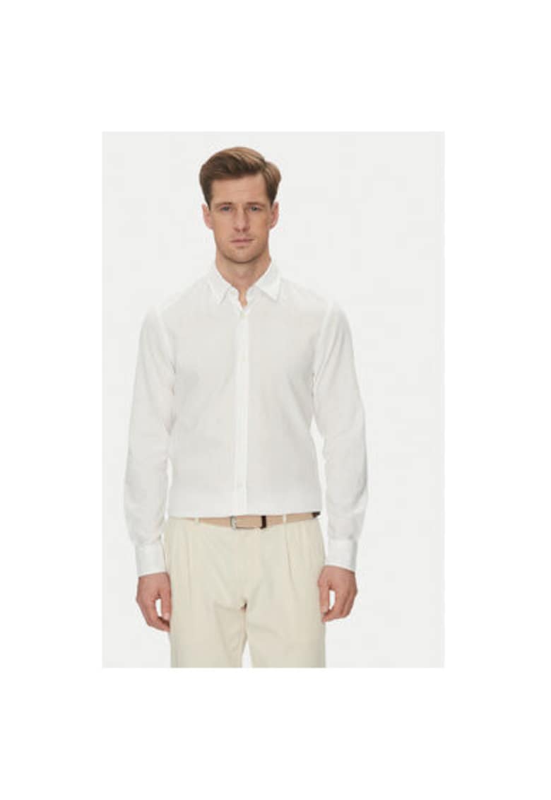 Oferte la Camasa barbati Joop Jeans - 10013335 30045977 - In/Bumbac - Alb - Alb