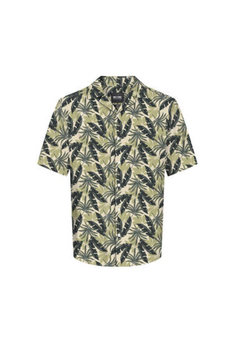 Oferte la Camasa barbati  Sons - Viscoza - Verde