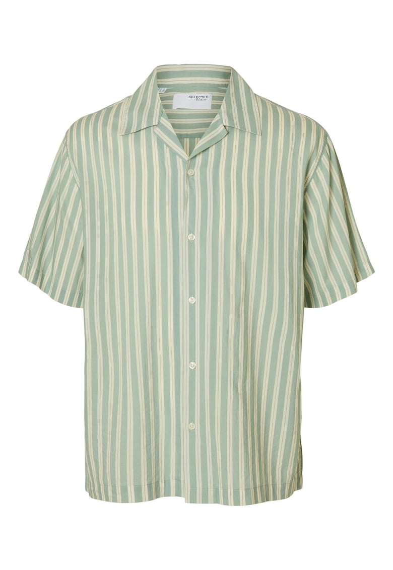 Oferte la Camasa barbati  16091381 - Bumbac organic/Modal - Verde - Verde