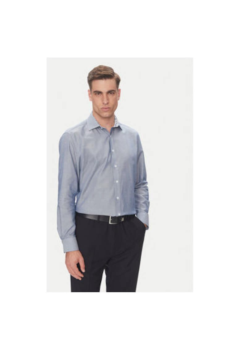 Oferte la Camasa barbati  C6 11004.0403 - Bumbac - Albastru - Albastru