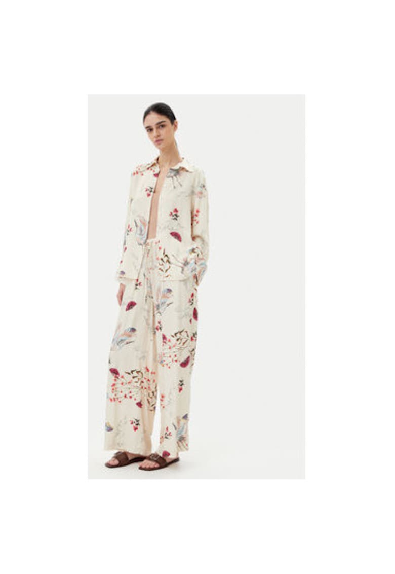 Oferte la Camasa dama  TD0813 - Viscoza - Bej - Bej