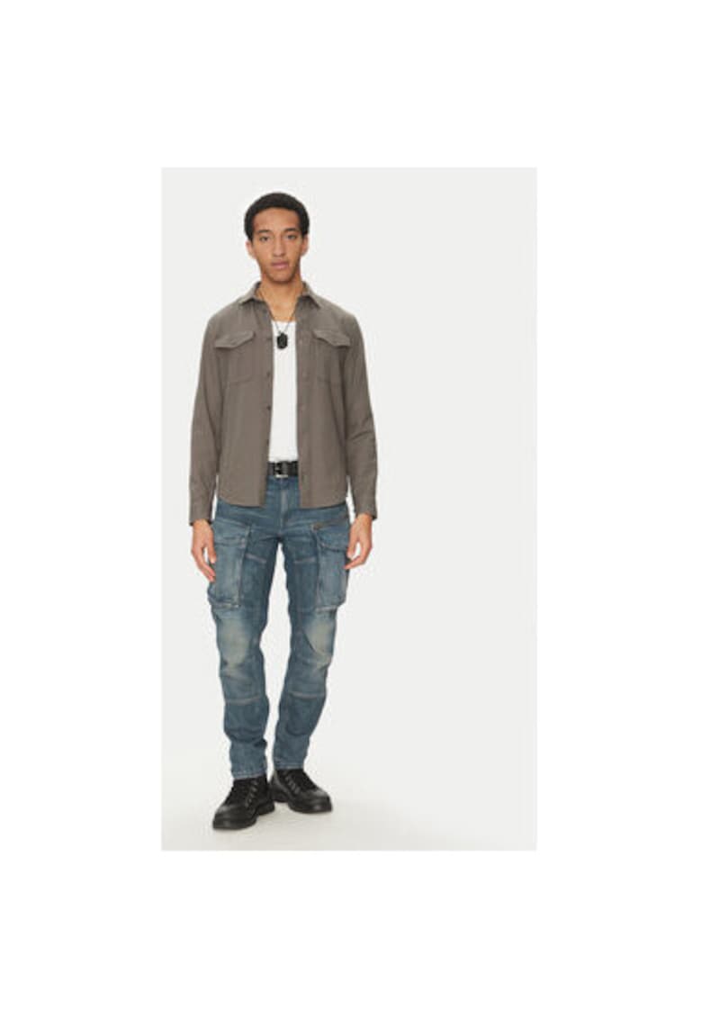Oferte la Camasa barbati G Star Raw - D24963-D454 - Bumbac/Bumbac - Gri - Gri