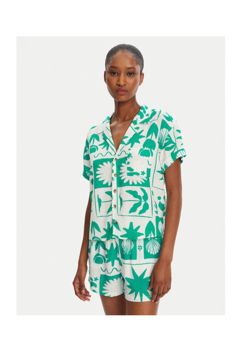 Oferte la Camasa dama  TAYLOR SHELLPAT - Viscoza/In - Verde - Verde