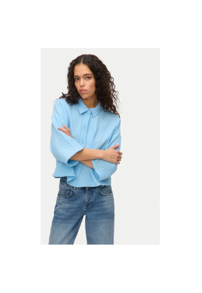 Oferte la Camasa dama  albastru - Albastru